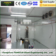 Chine Promenade modulaire de panneau de chambre froide dans des panneaux plus frais d'isolation pour les chambres froides fournisseur