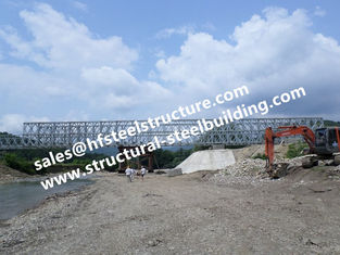 Chine Ponts provisoires conçus modulaires en acier préfabriqués de panneau de Mabey de secours de pont de Bailey galvanisés fournisseur
