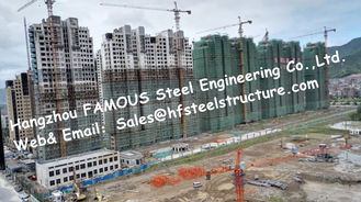 Chine Projet en acier d'appartement de bâtiments à pans de bois d'étage multi modulaire préfabriqué d'architecture fournisseur