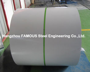 Chine PPGI PPGL a enduit la bobine d'une première couche de peinture en acier ridée couvrant le Galvalume galvanisé par feuille fournisseur