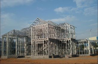Chine Bâtiments en acier commerciaux galvanisés par Designe modulaires préfabriqués avec de l'acier laminé à froid fournisseur