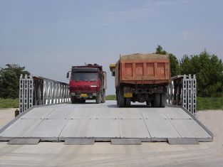 Chine Pont de Bailey d'acier de construction, pont en acier modulaire, pont de botte préfabriqué portatif fournisseur