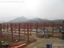 Chine Cadre de bâtiments en acier industriel de Pré-Ingénierie de grande envergure, Chambre mobile de récipient usine