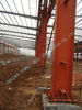 Chine Lumière en acier industrielle préfabriquée de bâtiments d&#039;ASTM 80 x 96 enduite de la peinture ignifuge usine