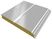 Les tôles d'acier ondulées enduisent les feuilles d'une première couche de peinture ENV, unité centrale de toiture en métal de panneau &quot;sandwich&quot; de Galvalume fournisseur