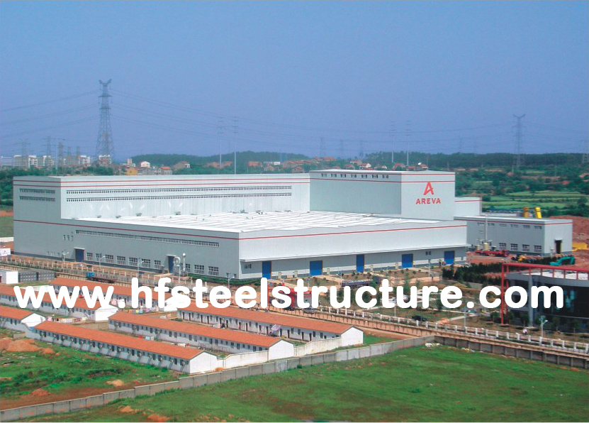 Bâtiments en acier industriels de fabrication d'acier de construction de cadre d'entrepôt