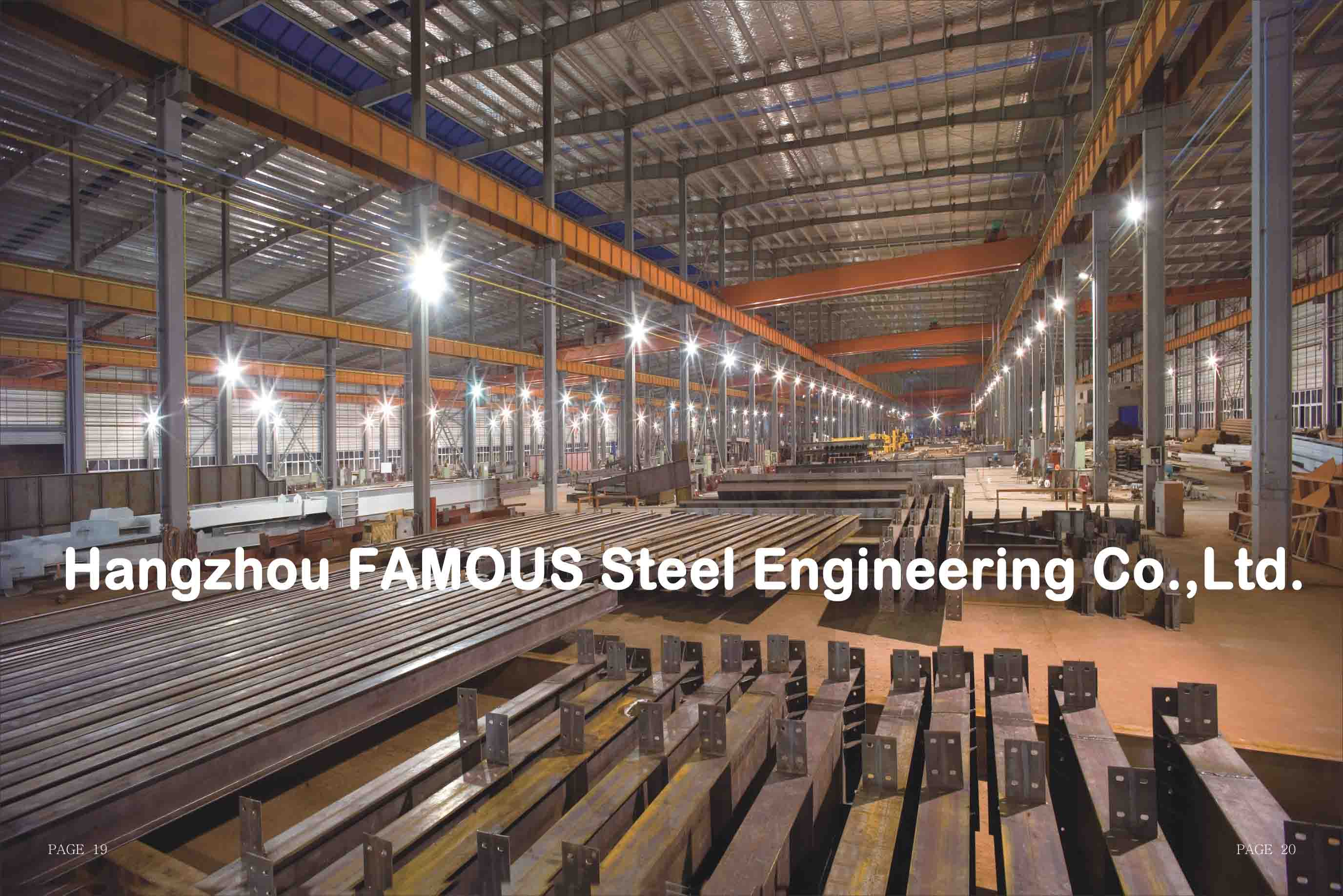 Conception structurelle en acier professionnelle d'ingénierie pour la région de construction en métal