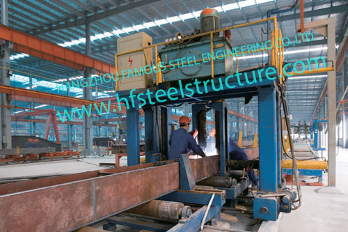 Le métal Clearspan large industriel abrite Preengineered AISC 80 x 110